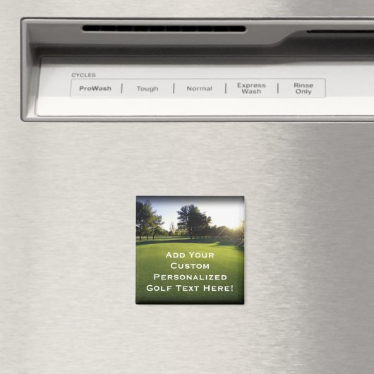 Groene Golfcursus in Dawn Magneet (Insitu (Vaatwasser))