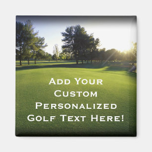 Groene Golfcursus in Dawn Magneet