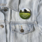 Groene Golfcursus in Dawn Ronde Button 5,7 Cm (In situ)