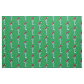 Groene Golfers met Golf Balls Patroon Stof (Fat Quarter)