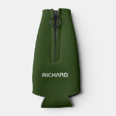 groene golfkantelkoeler op maat flesjeskoeler (Achterkant)