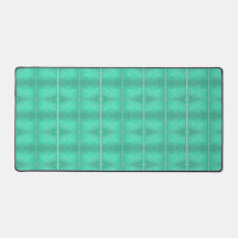 Groene golflengten Patroon Desk Mats