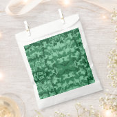 Groene golven bedankzakje (Geknipt)