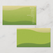 Groene golven - Bedrijven Visitekaartje (Voorkant / Achterkant)