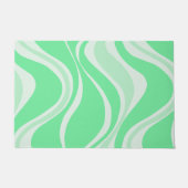 Groene Golven Deurmat (Voorkant)