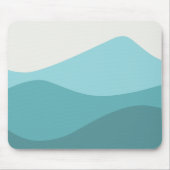 Groene golven muismat (Voorkant)