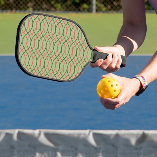 Groene golven pickleball paddle (Insitu)