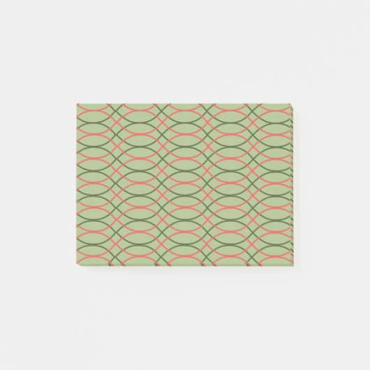 Groene golven post-it® notes (Voorkant)