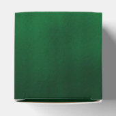 Groene Gothische Ombre Achtergrond Kunst Bedankdoosjes (Bovenkant)