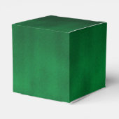 Groene Gothische Ombre Achtergrond Kunst Bedankdoosjes (Achterkant)