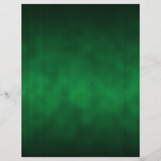 Groene Gothische Ombre Achtergrond Kunst Flyer (Voorkant)