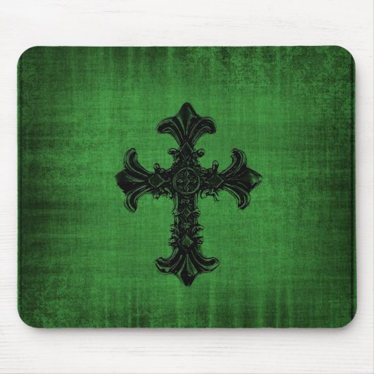 Groene Gotische Muismat (Voorkant)