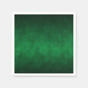 Groene gotische ombre-achtergrondkunst servet