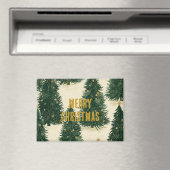 Groene Goud Kerstbomen Magneet (Insitu (Vaatwasser))