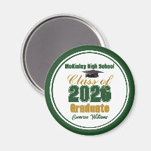 Groene Gouden Klas van 2026 Afstudeercadeau