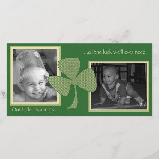 Groene & Gouden Klaver (Voorkant)