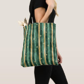 Groene Gouden Klaver St. Patrick's Day Tote Bag (Dichtbij)
