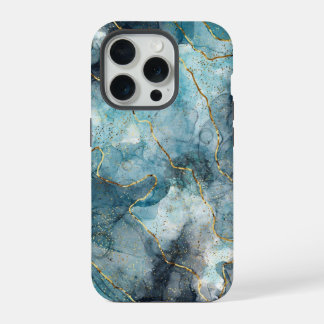 Groene Gouden Knikkers iPhone 15 Pro Case