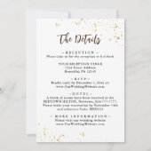 Groene gouden Paarse bomen in één keer Kaart (Achterkant)