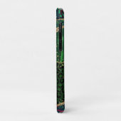 Groene & Gouden Safari Dier Glitter Agate Monogram Case-Mate iPhone Case (Achterkant/links)