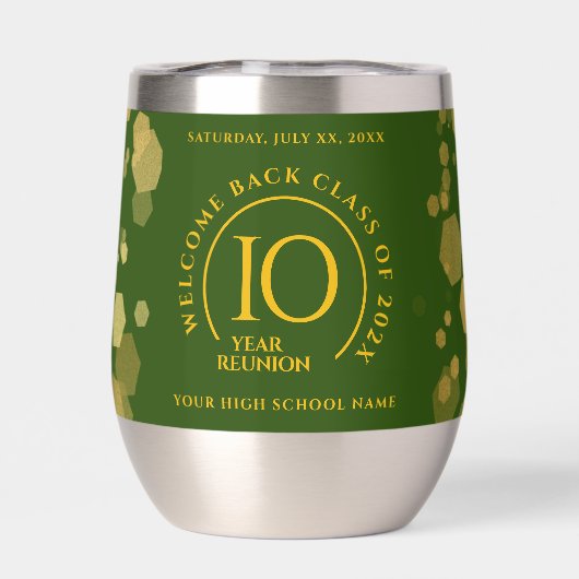 Groene & Gouden School College Class Reunion (Achterkant)