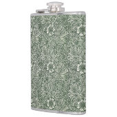 Groene goudsbloem Elegantie - Floral Heupfles (Links)