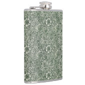 Groene goudsbloem Elegantie - Floral Heupfles (Rechts)