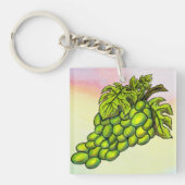 Groene graafmachine en Bacchus paring lion pastel Sleutelhanger (Voorkant)