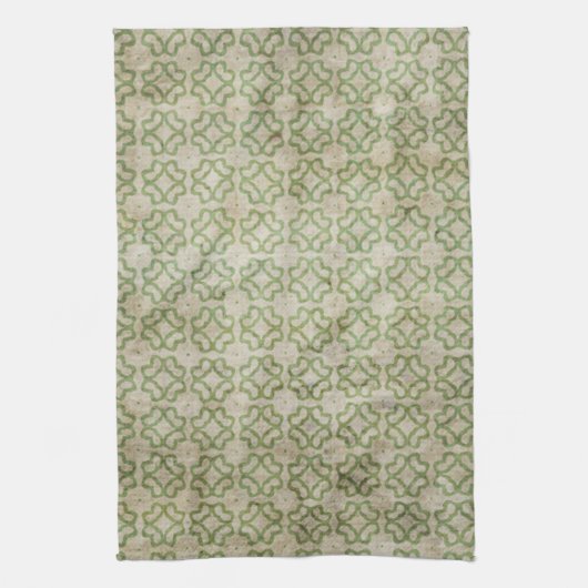 Groene graatventilator theedoek (Verticaal)