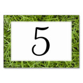 Groene gradgetabelnummers kaart (Voorkant)