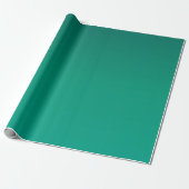 Groene gradiënt afspoelen cadeaupapier (Uitgerold)