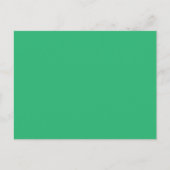 Groene Gradiënt Ansichtkaart Minimalistische Moder Briefkaart (Voorkant)