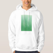 Groene Gradient Color Art Hoodie (Voorkant)
