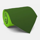 Groene Gradiënt Das Vers Minimalistisch Ombre Eleg (Opgerold)