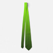 Groene Gradiënt Das Vers Minimalistisch Ombre Eleg (Achterkant)
