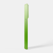 Groene Gradiënt Gras Citaat Hoestelcase iPhone Hoesje (Rechterkant)