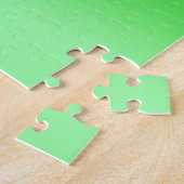 Groene Gradiënt Legpuzzel (Zijkant)
