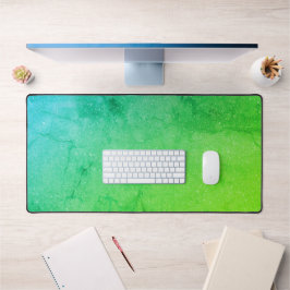 Groene Gradient Marmeren Muismat - Custom Desk Mat