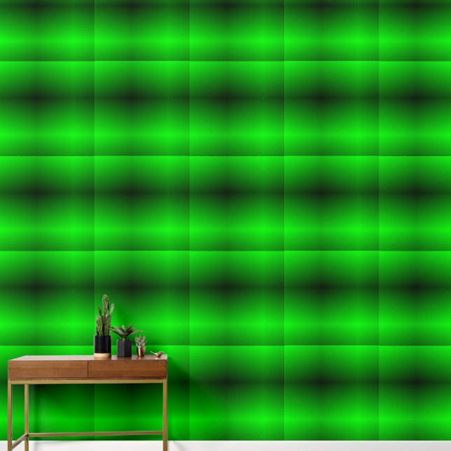 Groene gradiënt ombre behang (Hal)