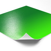 Groene Gradiënt Ombre Levendig Modern Eenvoudig Foto Afdruk (Hoek)