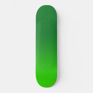 Groene Gradiënt Ombre Levendig Modern Eenvoudig Persoonlijk Skateboard