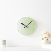  groene gradiënt ronde klok (Huis)