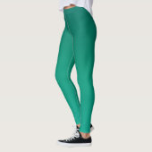 Groene Gradiënt van Loof Leggings (Links)