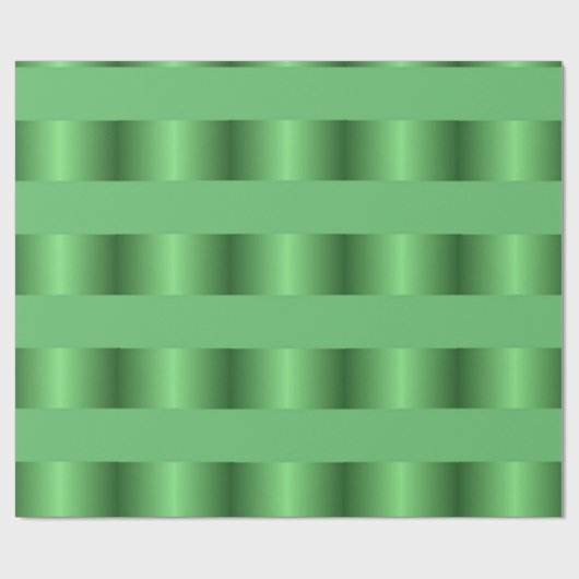 Groene gradiëntstrepen cadeaupapier (Vlak)