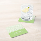 Groene grafische Binaire Onderzetters van de Code  (Insitu)