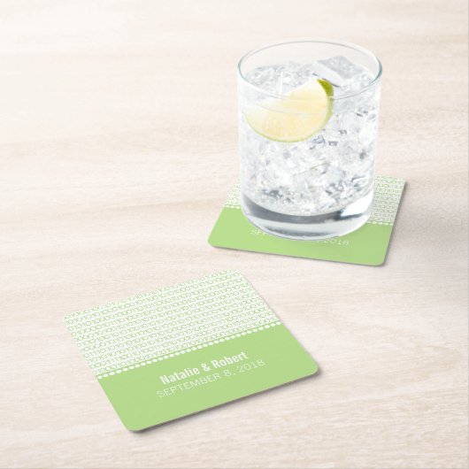 Groene grafische Binaire Onderzetters van de Code  (Insitu)