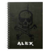 Groene  grap notitieboek (Voorkant)