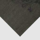 Groene grap tissuepapier (Detail)