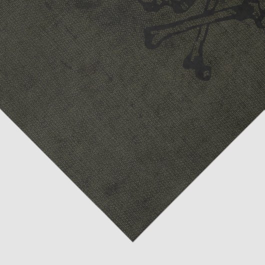 Groene grap tissuepapier (Detail)