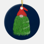 Groene, grappige kerst 2022 is een leuke Classic Keramisch Ornament (Voorkant)